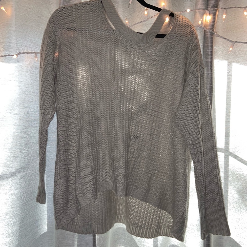 Gray Sweater